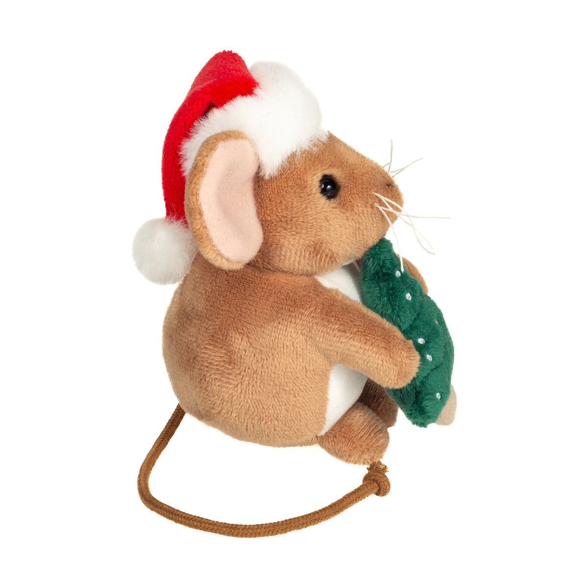 Teddy-Hermann Small Christmas Mouse With Tree