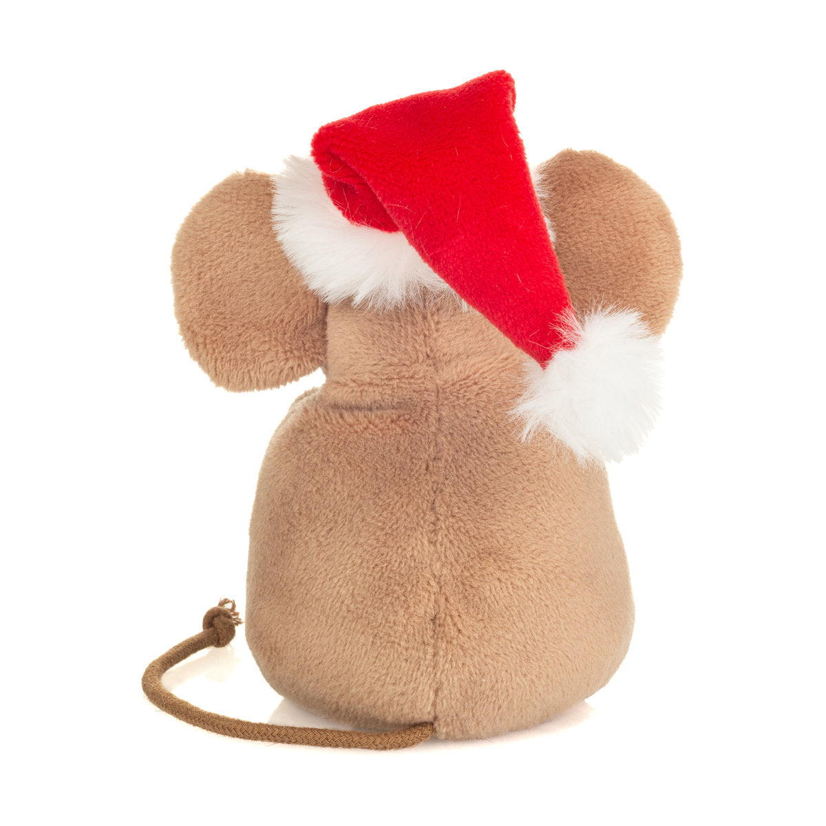 Teddy-Hermann Small Christmas Mouse With Holly
