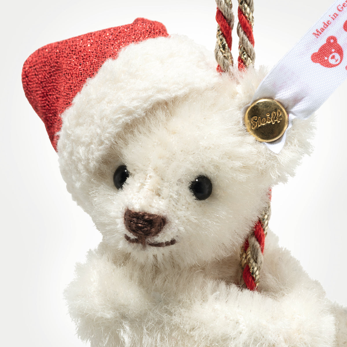 Steiff Teddy Bear Bell Ornament