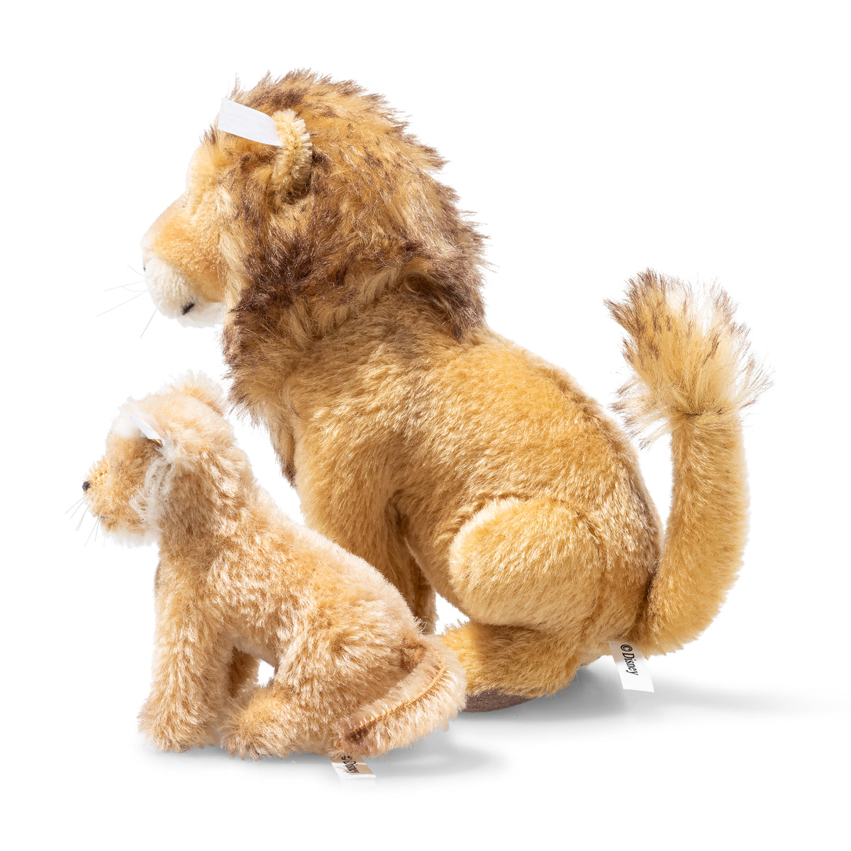 Steiff Mufasa and Simba Set